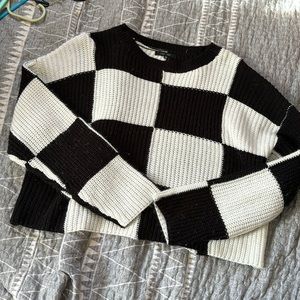 Checker Sweater